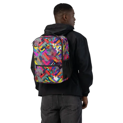 Chromatic Collision on a Utility Backpack