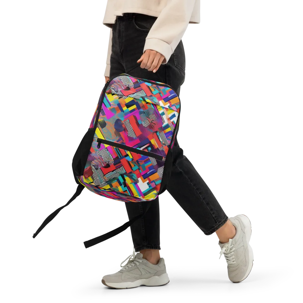 Chromatic Collision on Utility Backpack — Front