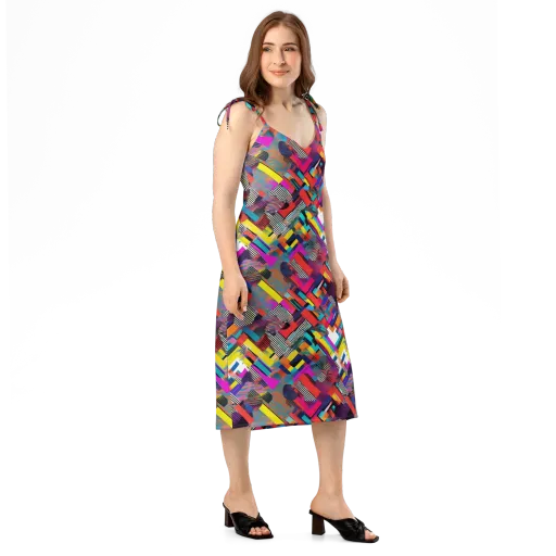 Chromatic Collision on a Slip Dress