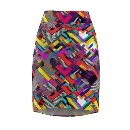 Chromatic Collision on a Pencil Skirt