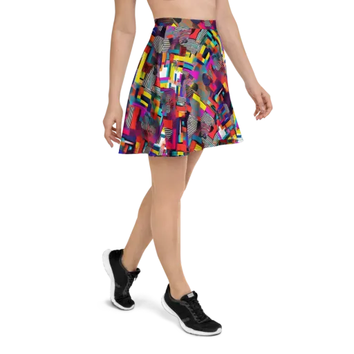 Chromatic Collision on a Skater Skirt