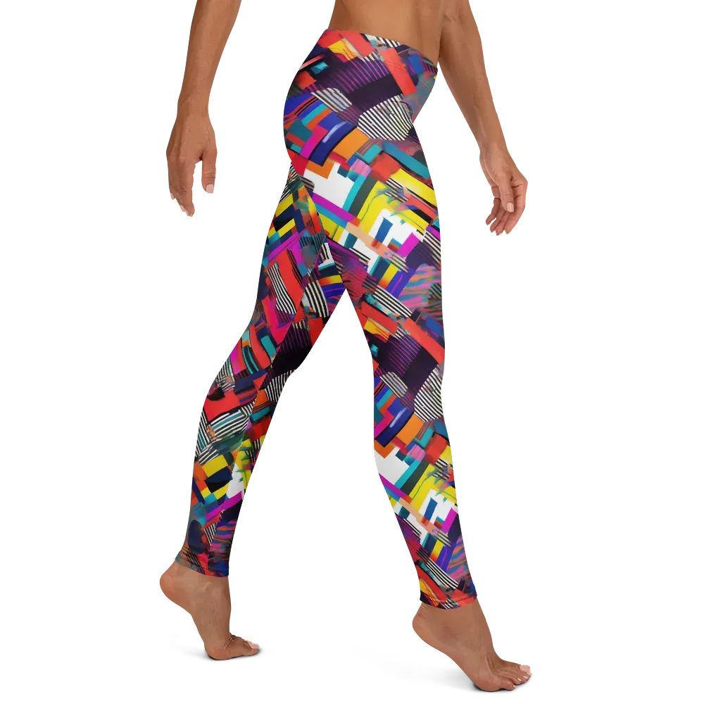 Chromatic Collision on Leggings — Right