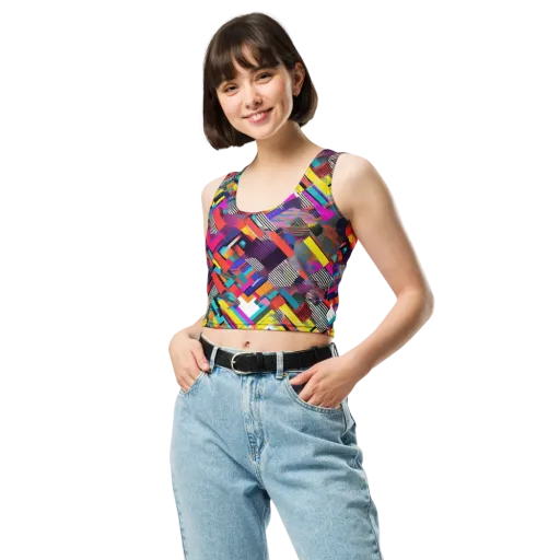 Chromatic Collision on a Crop Top