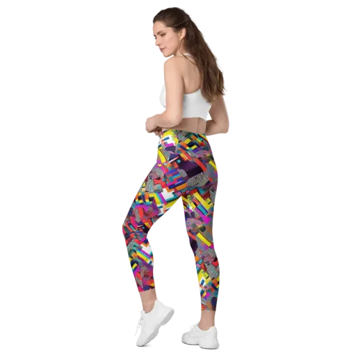 Chromatic Collision on a Leggings with Pockets