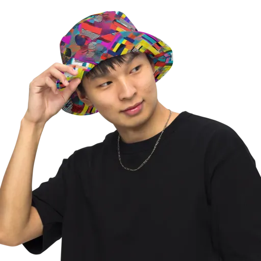 Chromatic Collision on a Reversible Bucket Hat