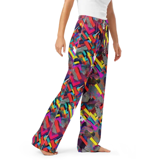 Chromatic Collision on a Women's Pajama Pants