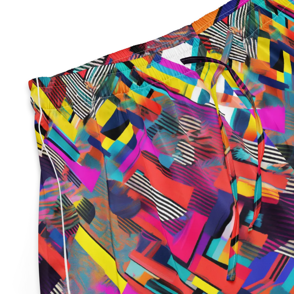Chromatic Collision on Women's Pajama Shorts — Product details