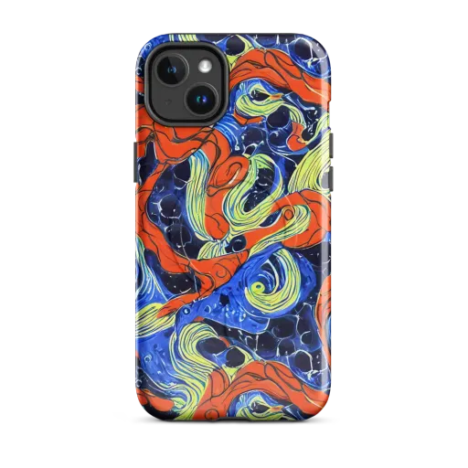 Lava Whirlpool on a MagSafe Tough Case for iPhone®