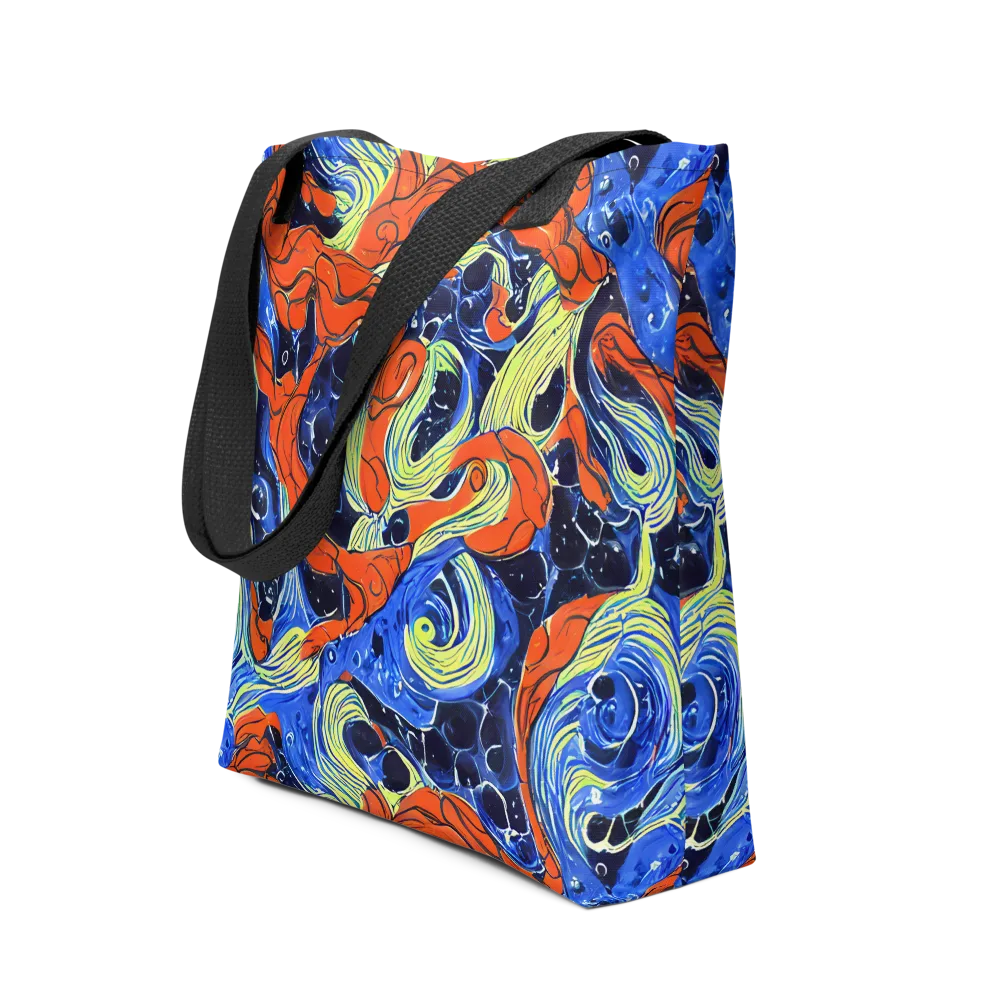 Lava Whirlpool on Tote Bag — Front
