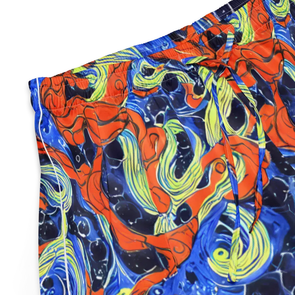 Lava Whirlpool on Women's Pajama Shorts — Product details
