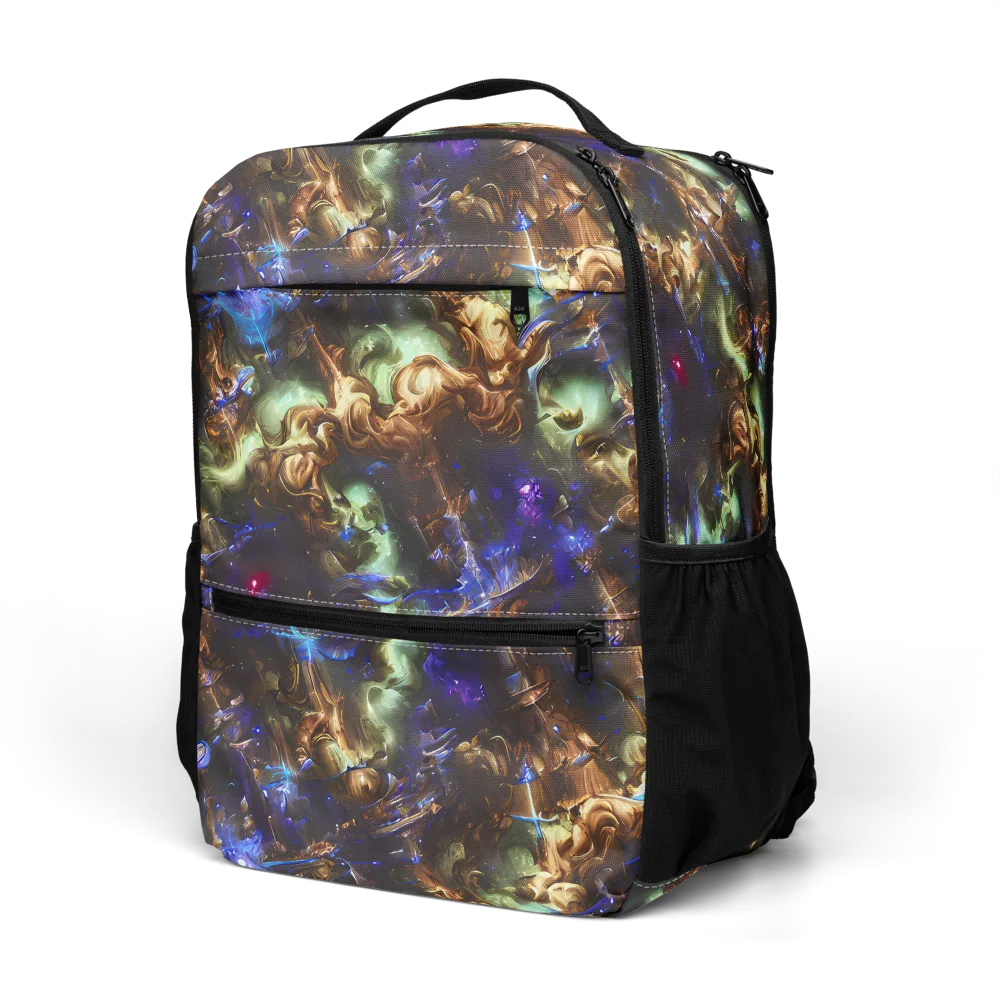 Nebula Shards on Utility Backpack — Left Front