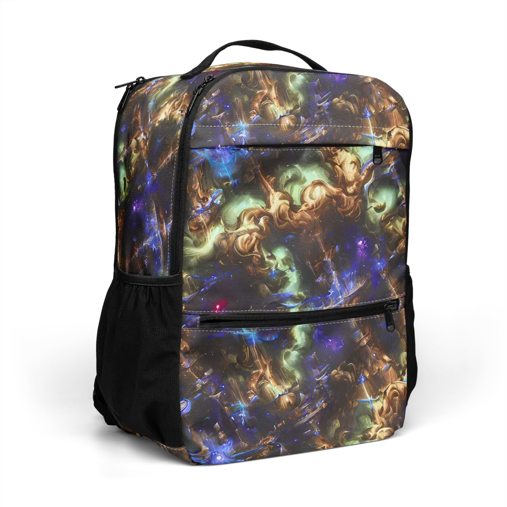 Nebula Shards on Utility Backpack — Right Front