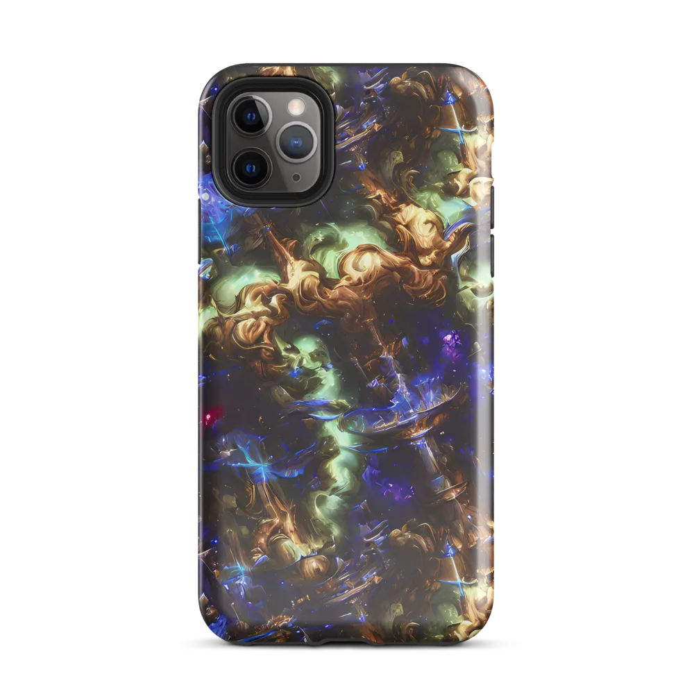 Nebula Shards on Tough Case for iPhone® — Front