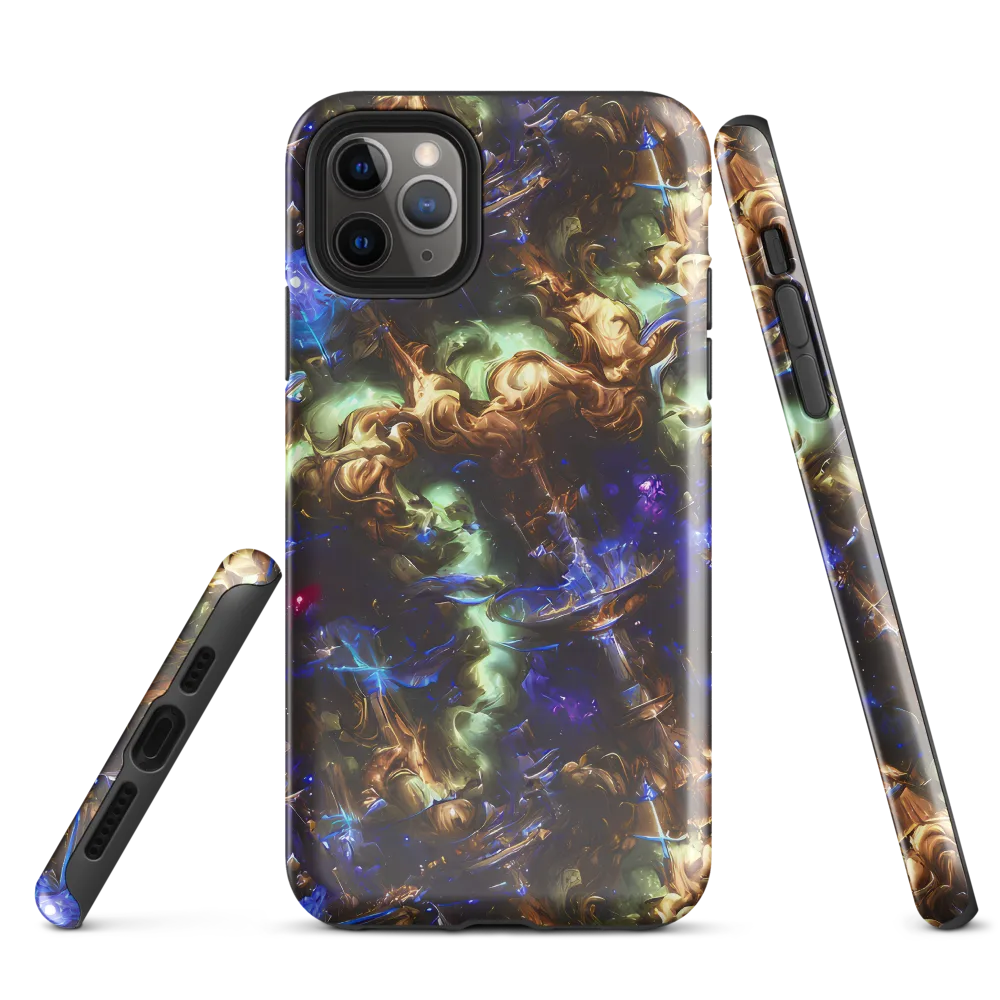 Nebula Shards on Tough Case for iPhone® — Front