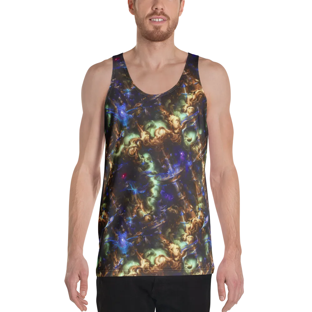 Nebula Shards on Men's Tank Top — Front