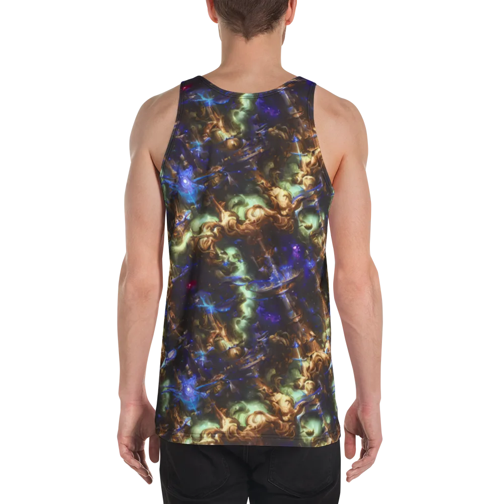 Nebula Shards on Men's Tank Top — Back