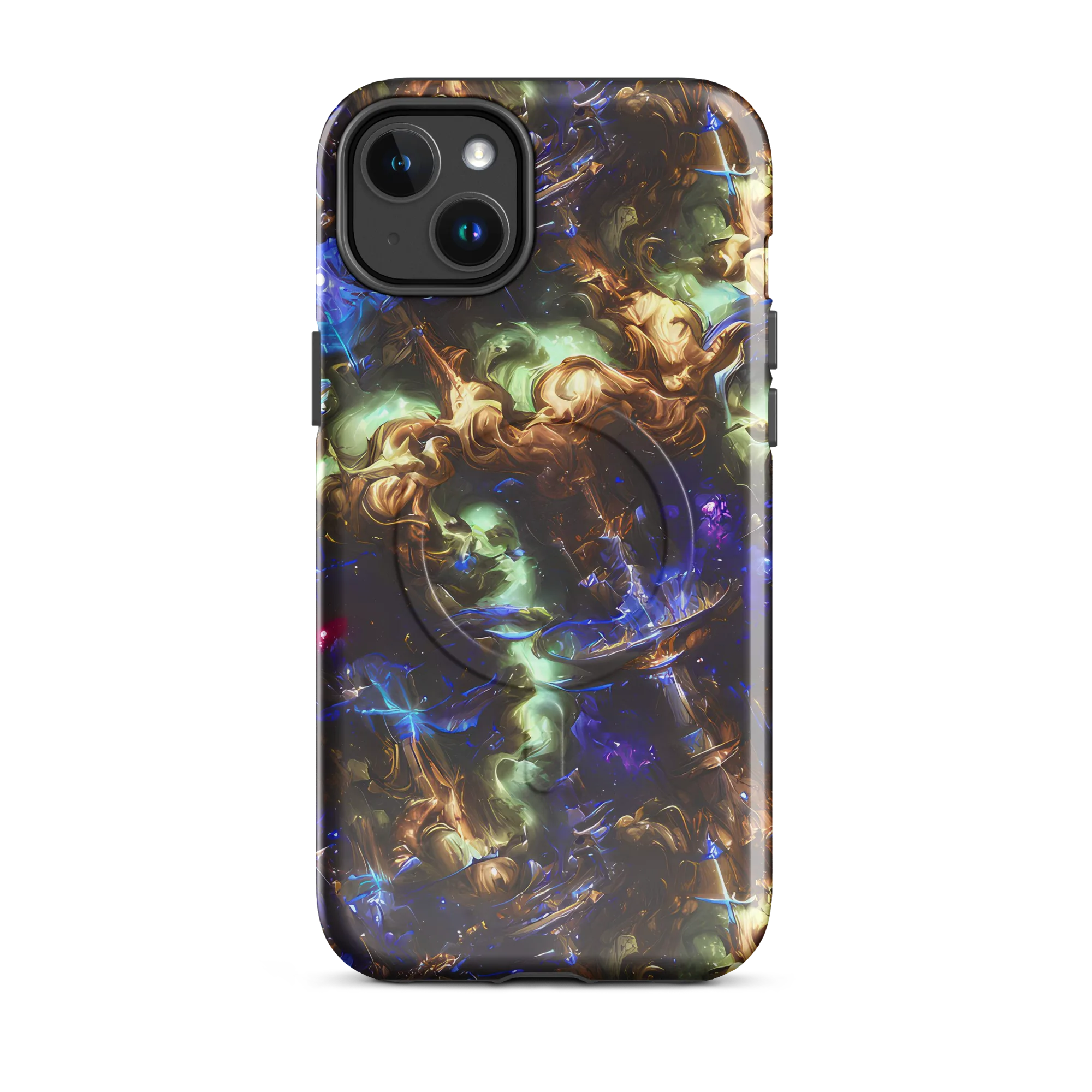 Nebula Shards on MagSafe Tough Case for iPhone® — Front