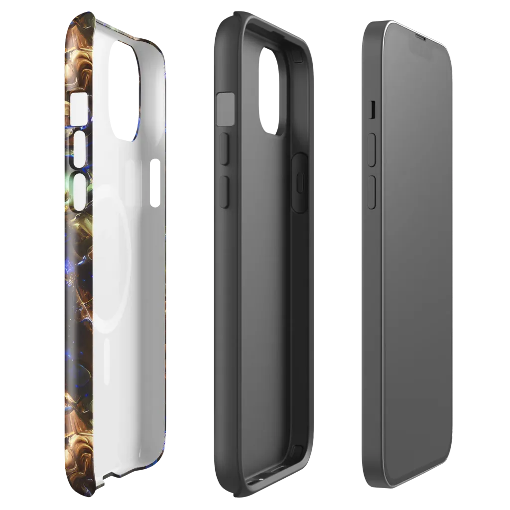 Nebula Shards on MagSafe Tough Case for iPhone® — Front