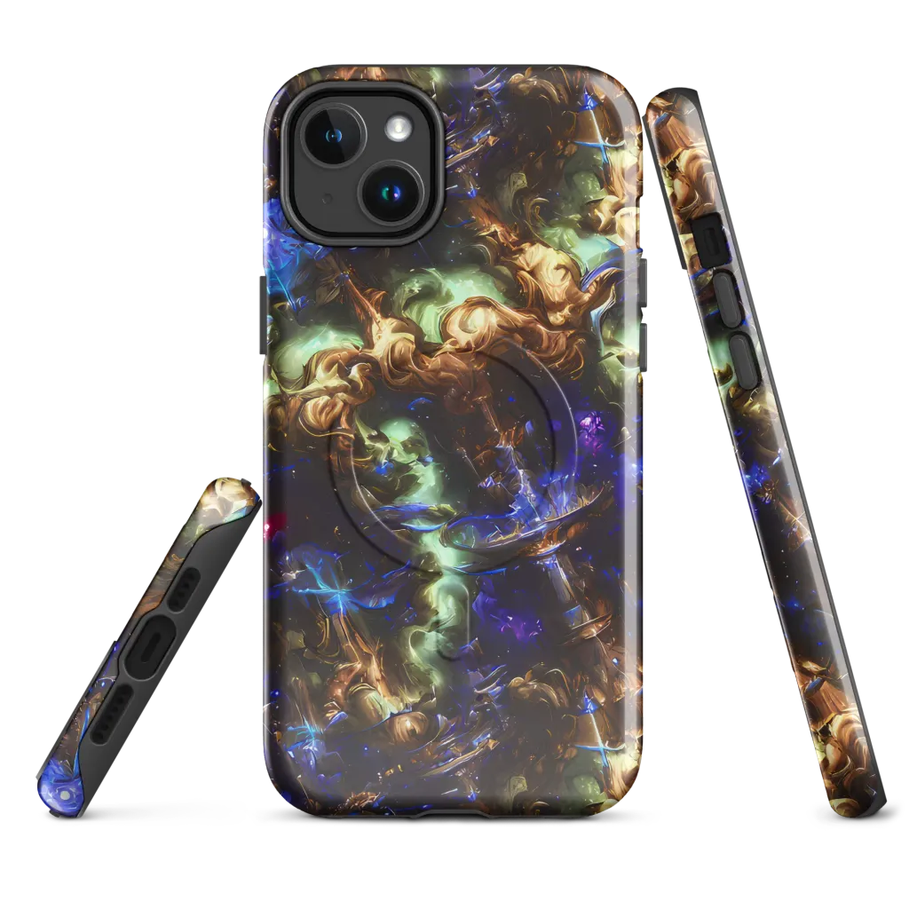 Nebula Shards on MagSafe Tough Case for iPhone® — Front