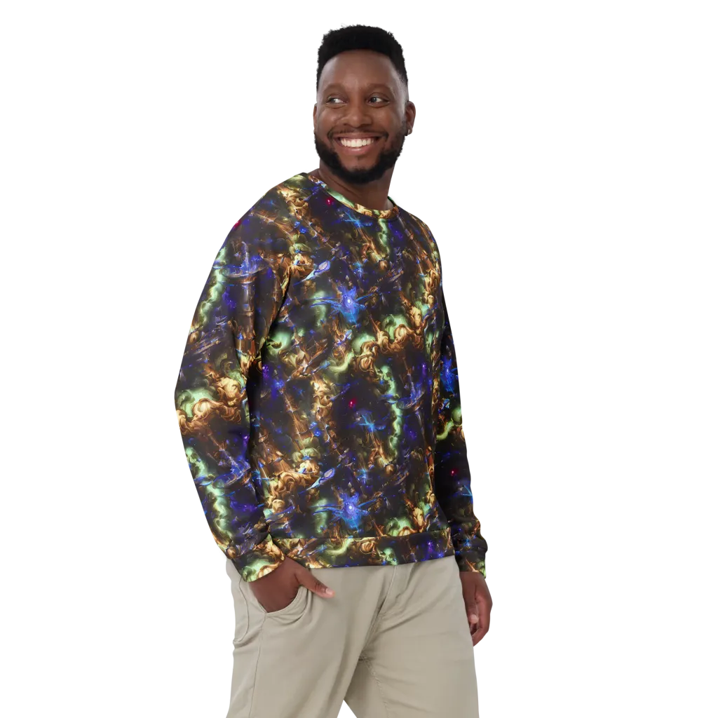 Nebula Shards on Sweatshirt — Front