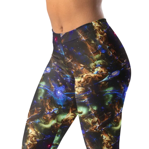 Nebula Shards on a Leggings