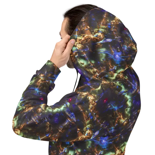 Nebula Shards on a Hoodie