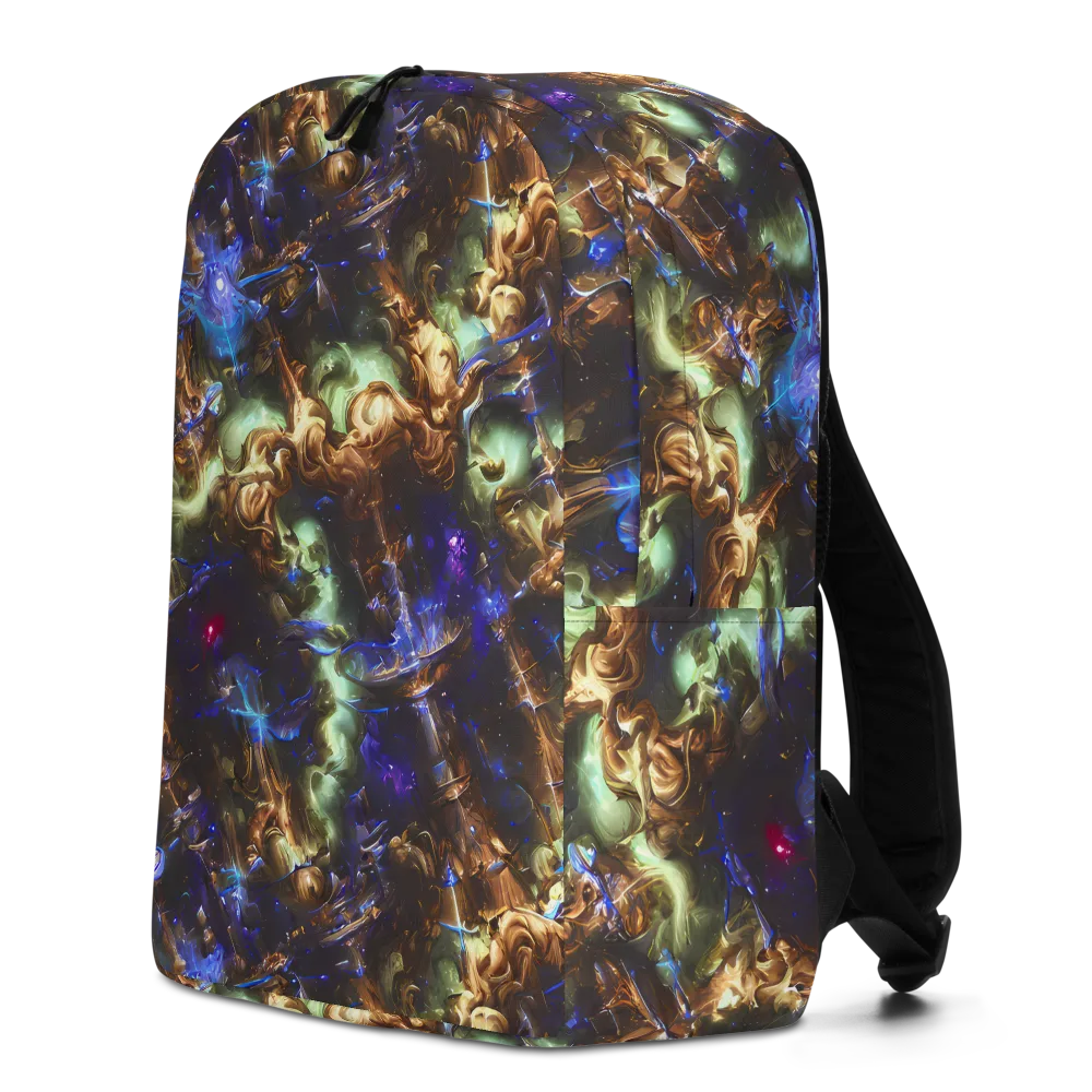 Nebula Shards on Minimalist Backpack — Left