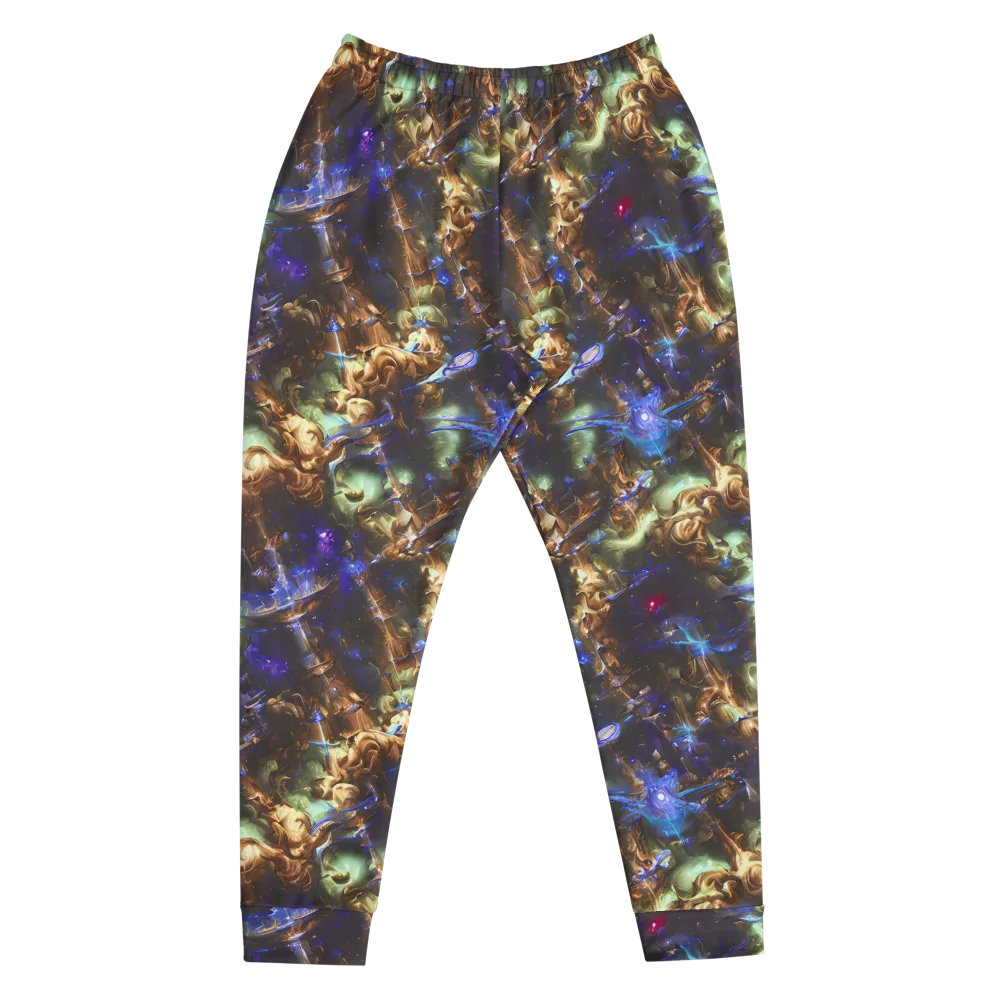 Nebula Shards on Men's Joggers — Front