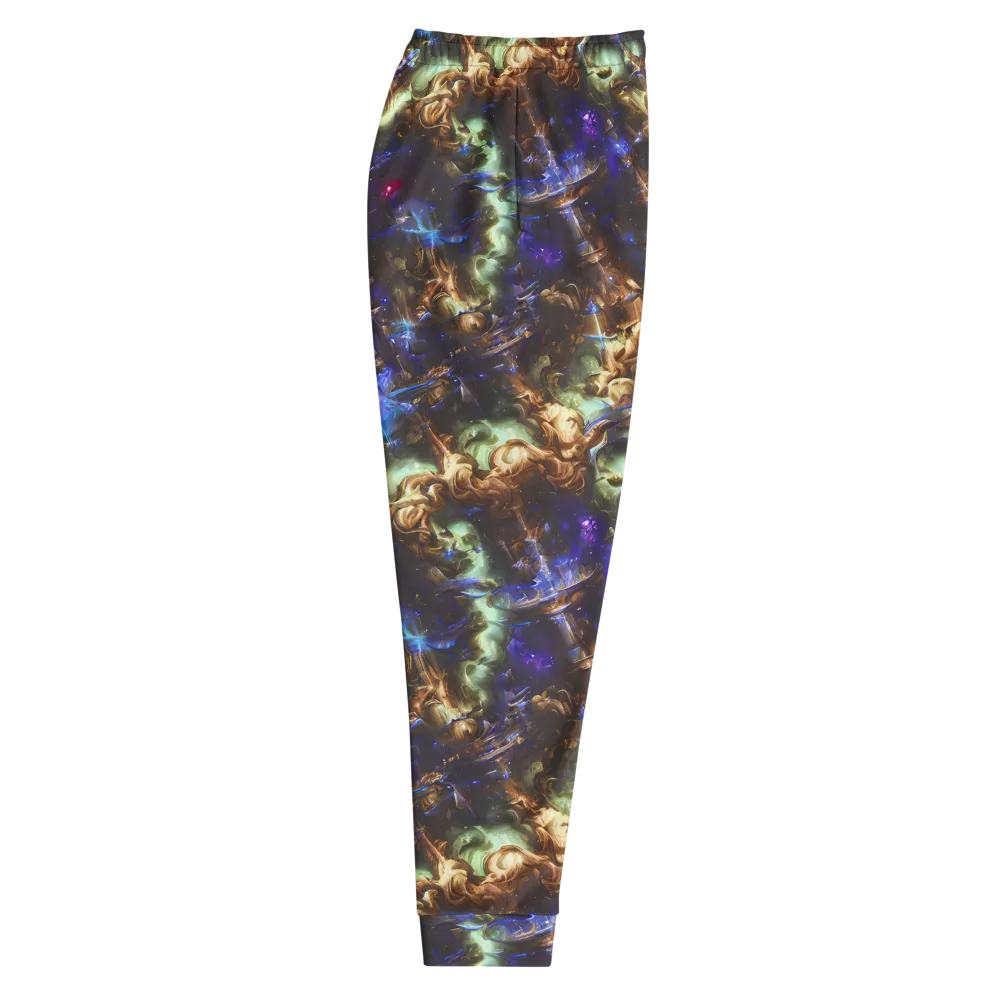 Nebula Shards on Men's Joggers — Right
