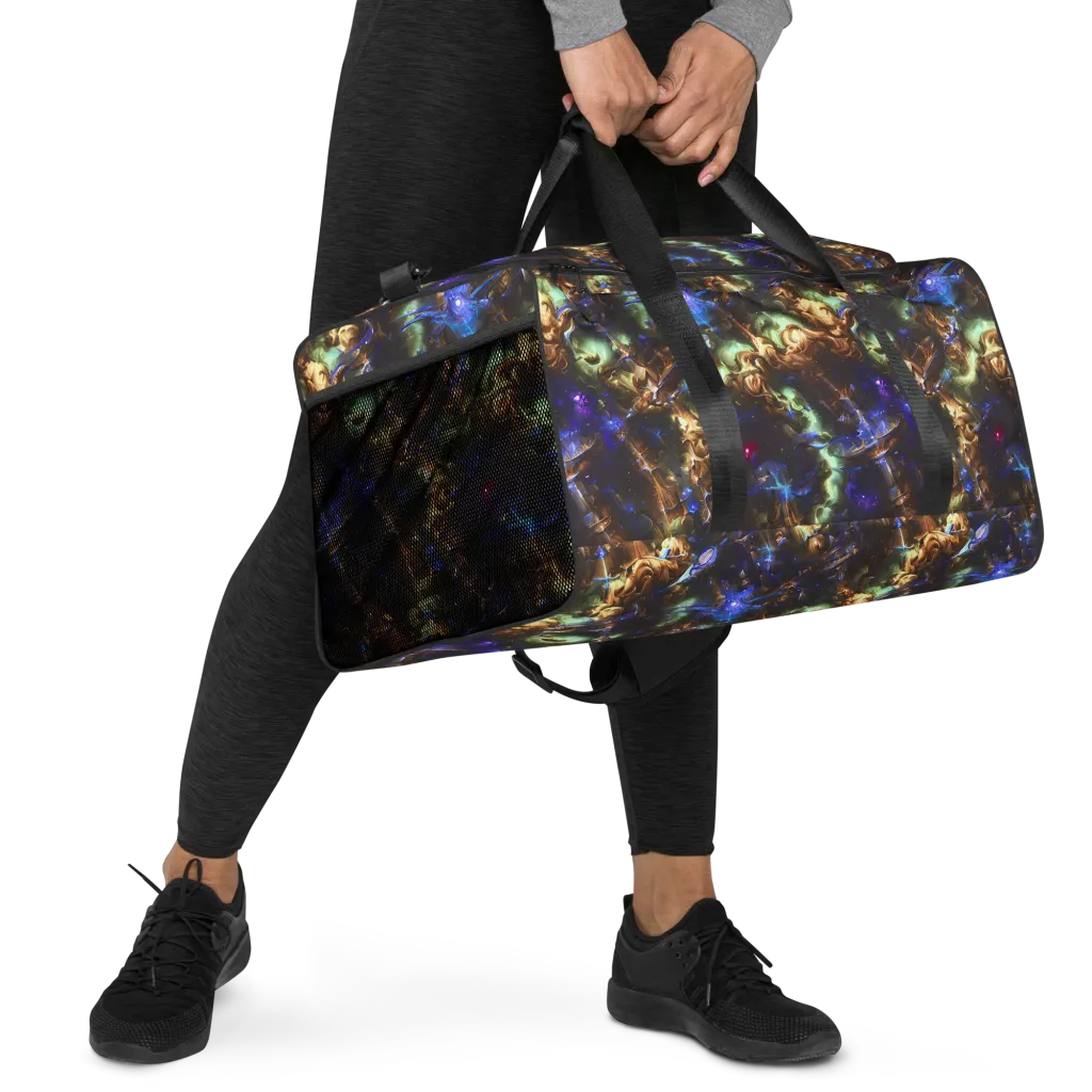 Nebula Shards on Duffle Bag — Right Front