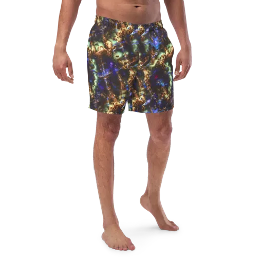Nebula Shards on a Swim Trunks
