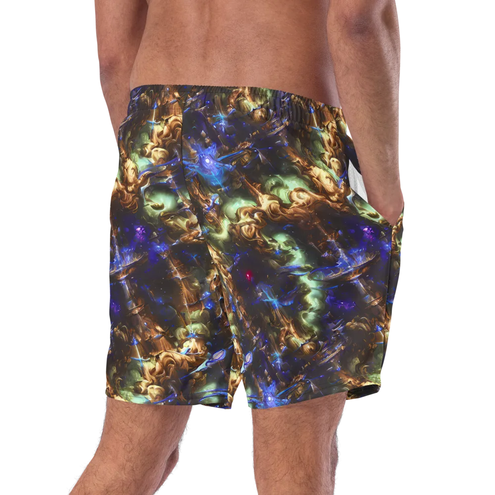 Nebula Shards on Swim Trunks — Right Back
