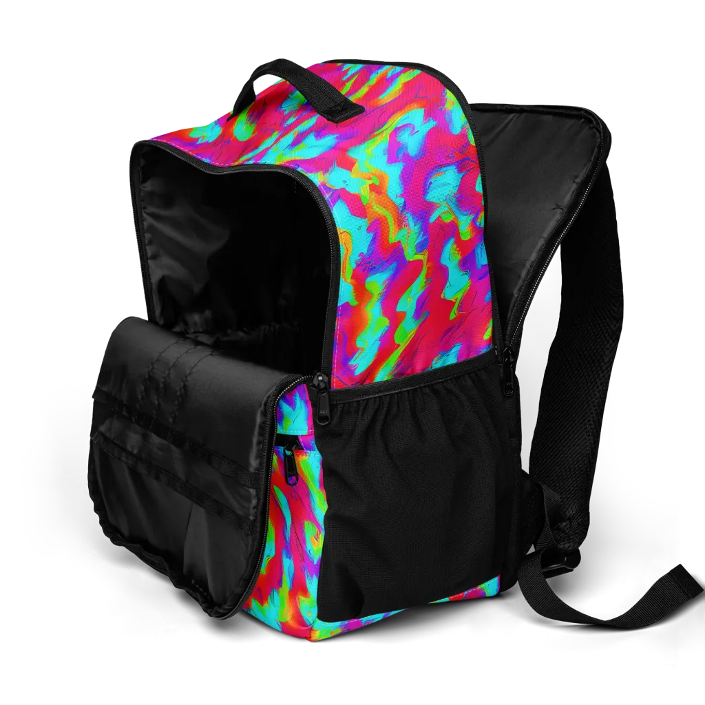 Fluorescent Cascade on Utility Backpack — Product details 2