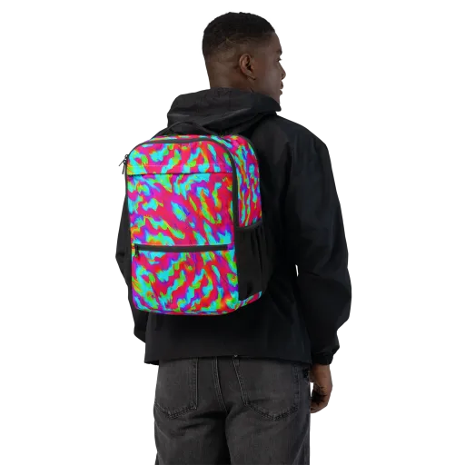 Fluorescent Cascade on a Utility Backpack