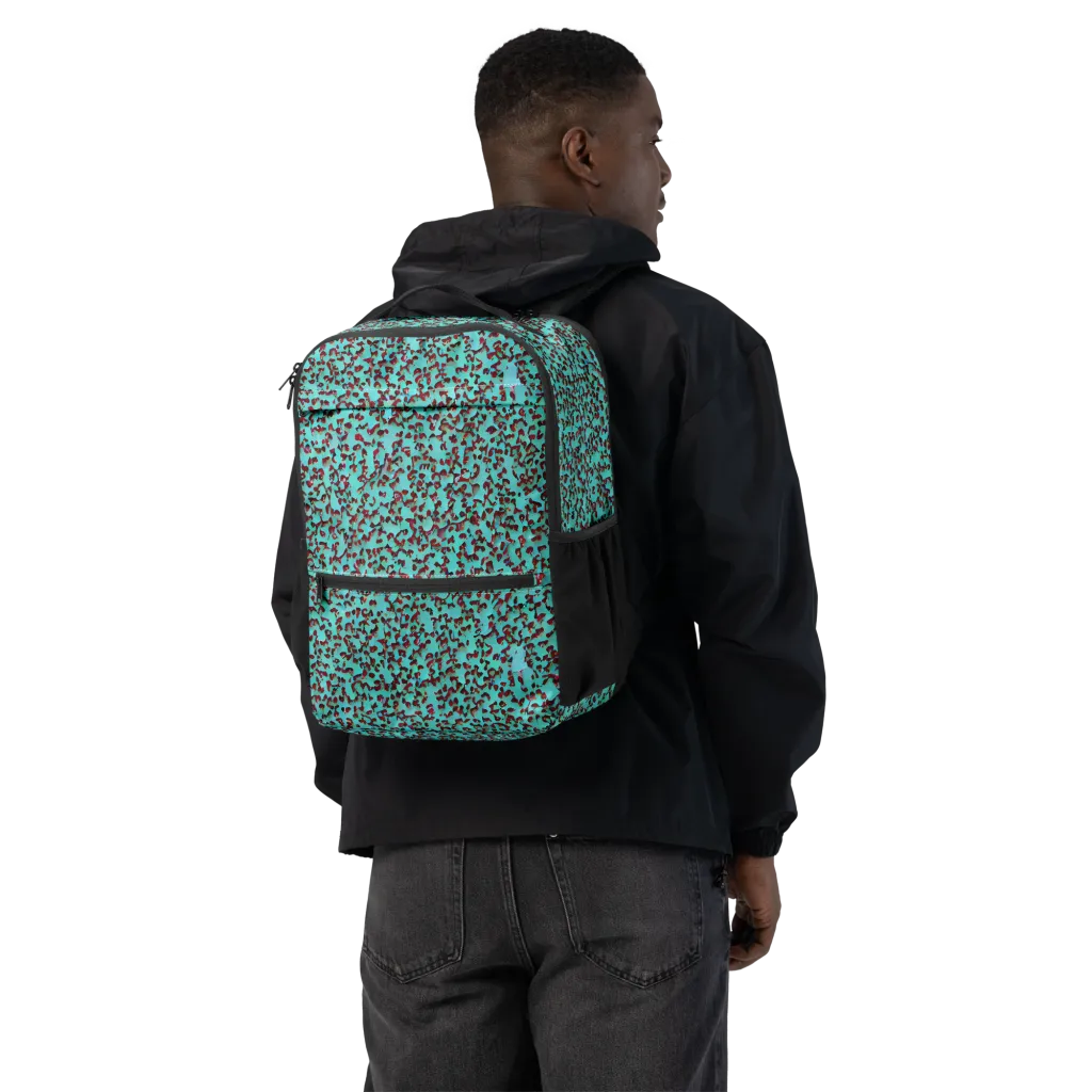 Neon Hide on Utility Backpack — Back