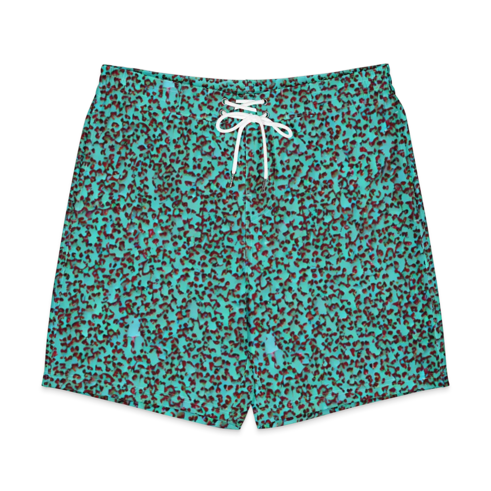 Neon Hide on Men's Board Shorts — Front