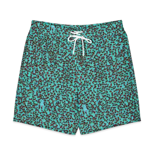 Neon Hide on a Men's Board Shorts