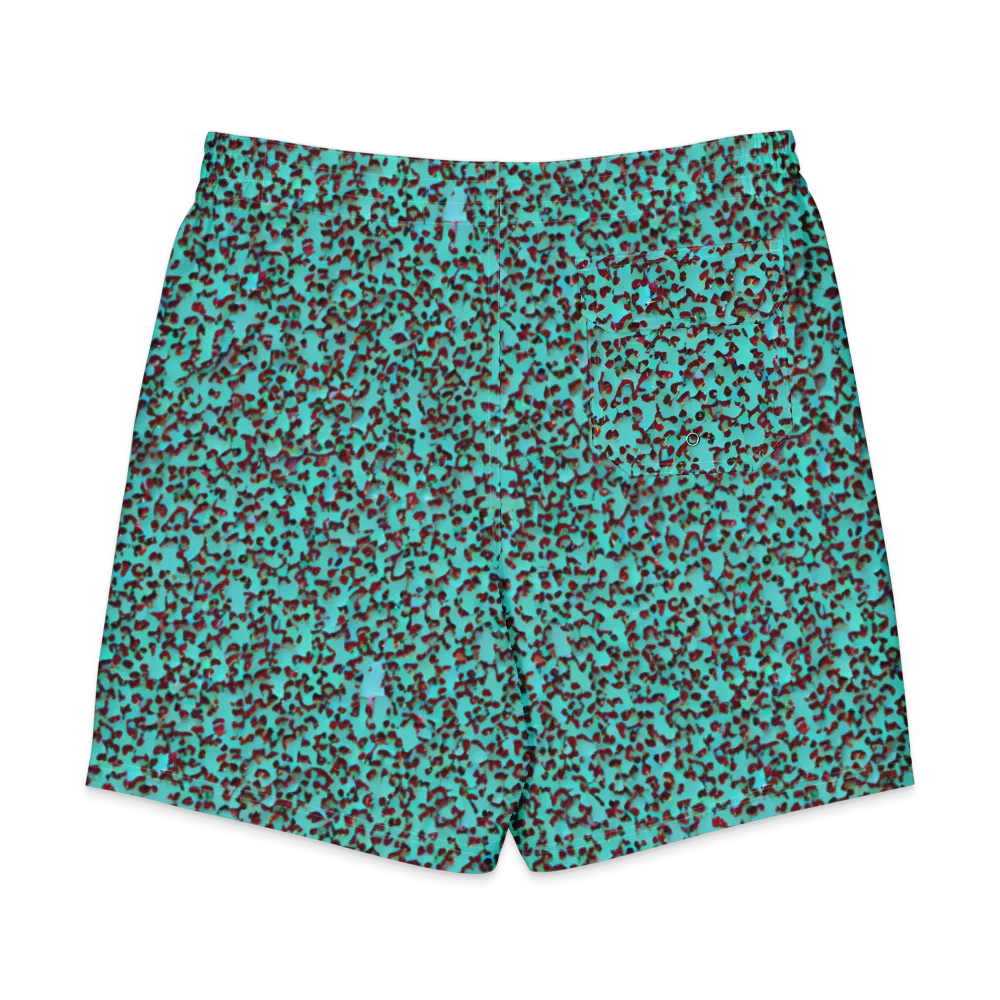 Neon Hide on Men's Board Shorts — Back
