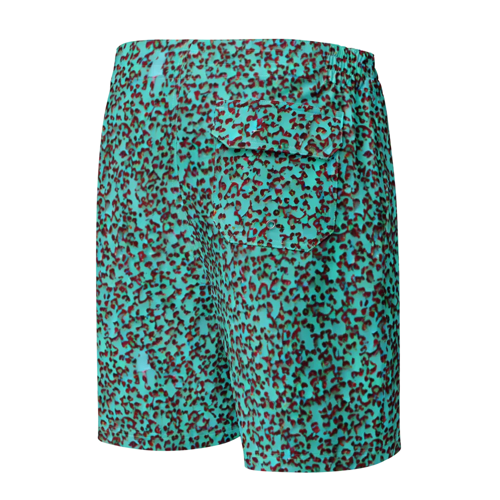 Neon Hide on Men's Board Shorts — Back