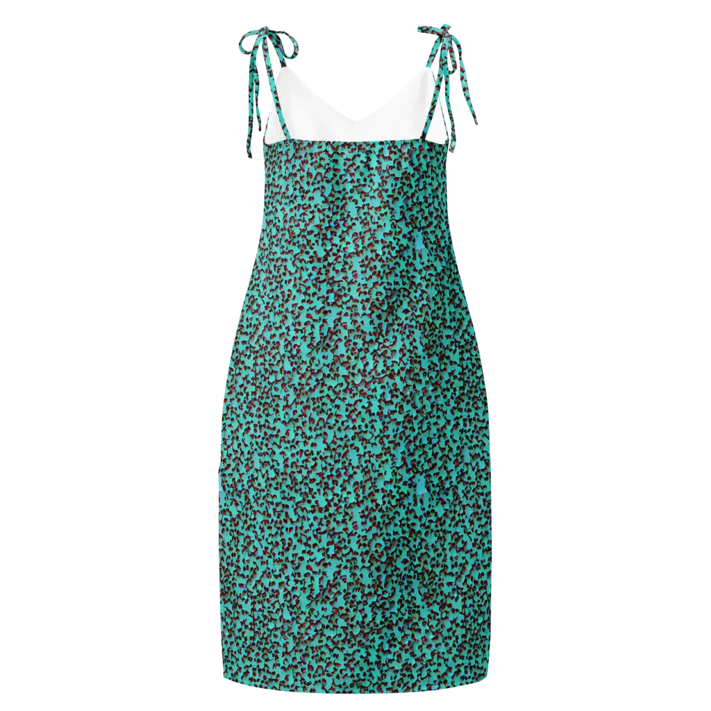 Neon Hide on Slip Dress — Back