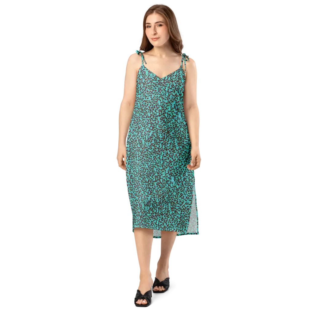 Neon Hide on Slip Dress — Front