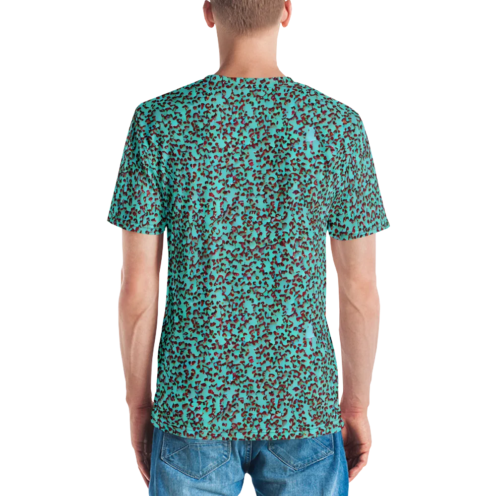 Neon Hide on Men's Crew Neck T-Shirt — Back