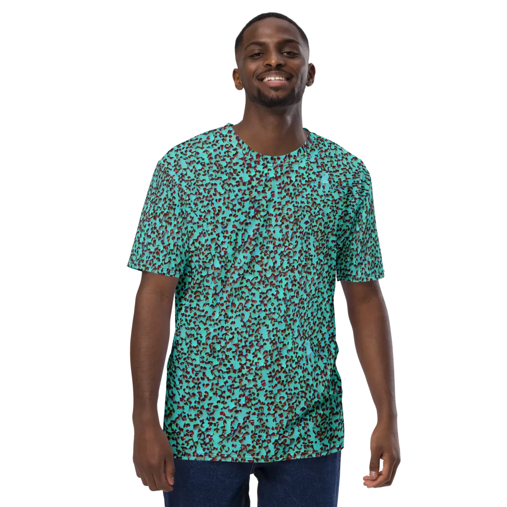 Neon Hide on Men's Crew Neck T-Shirt — Front