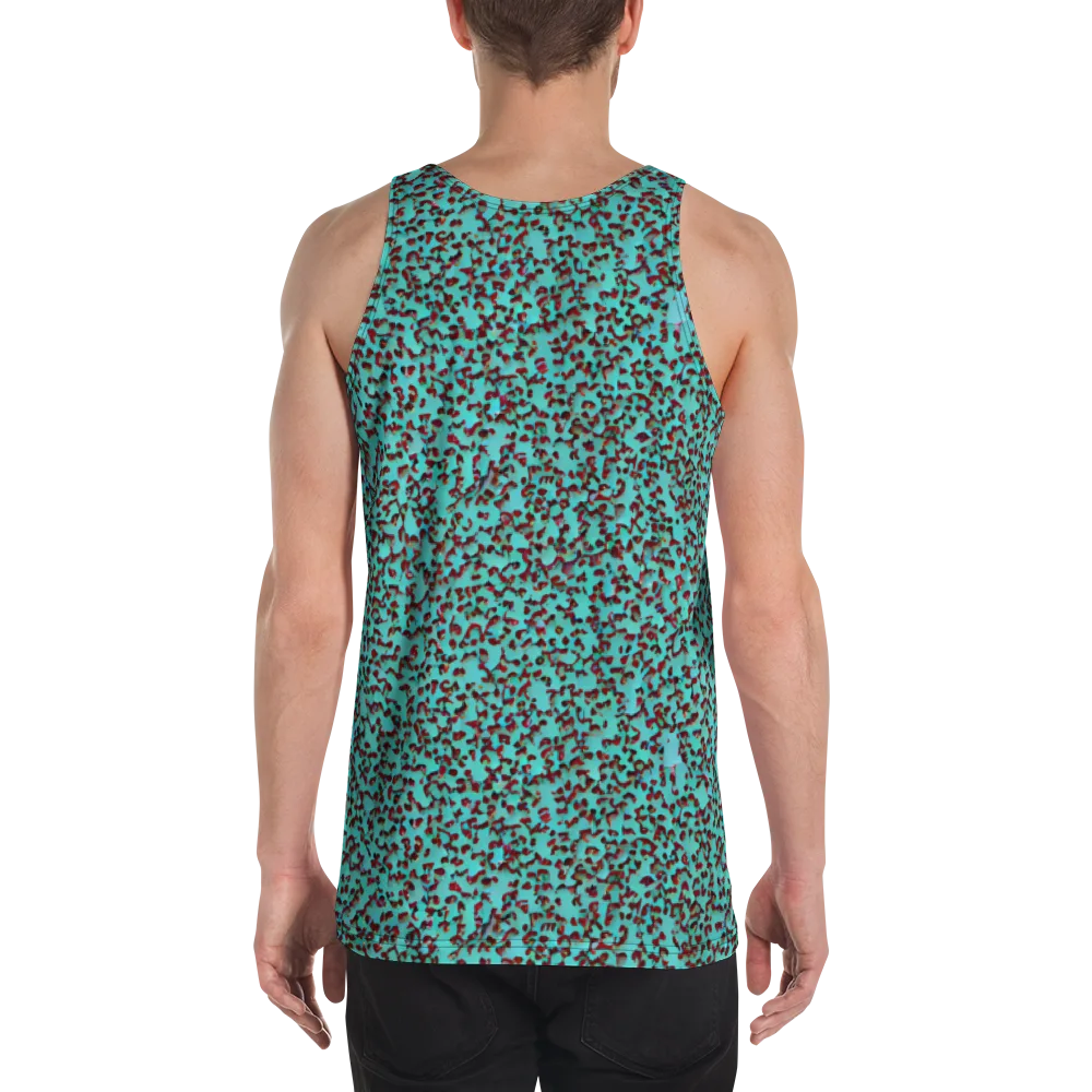 Neon Hide on Men's Tank Top — Back