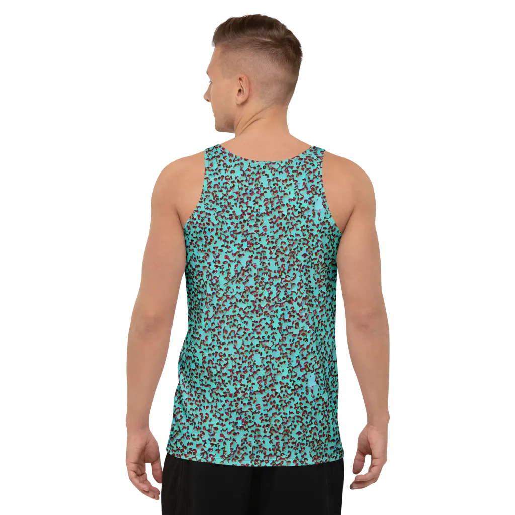 Neon Hide on Men's Tank Top — Back