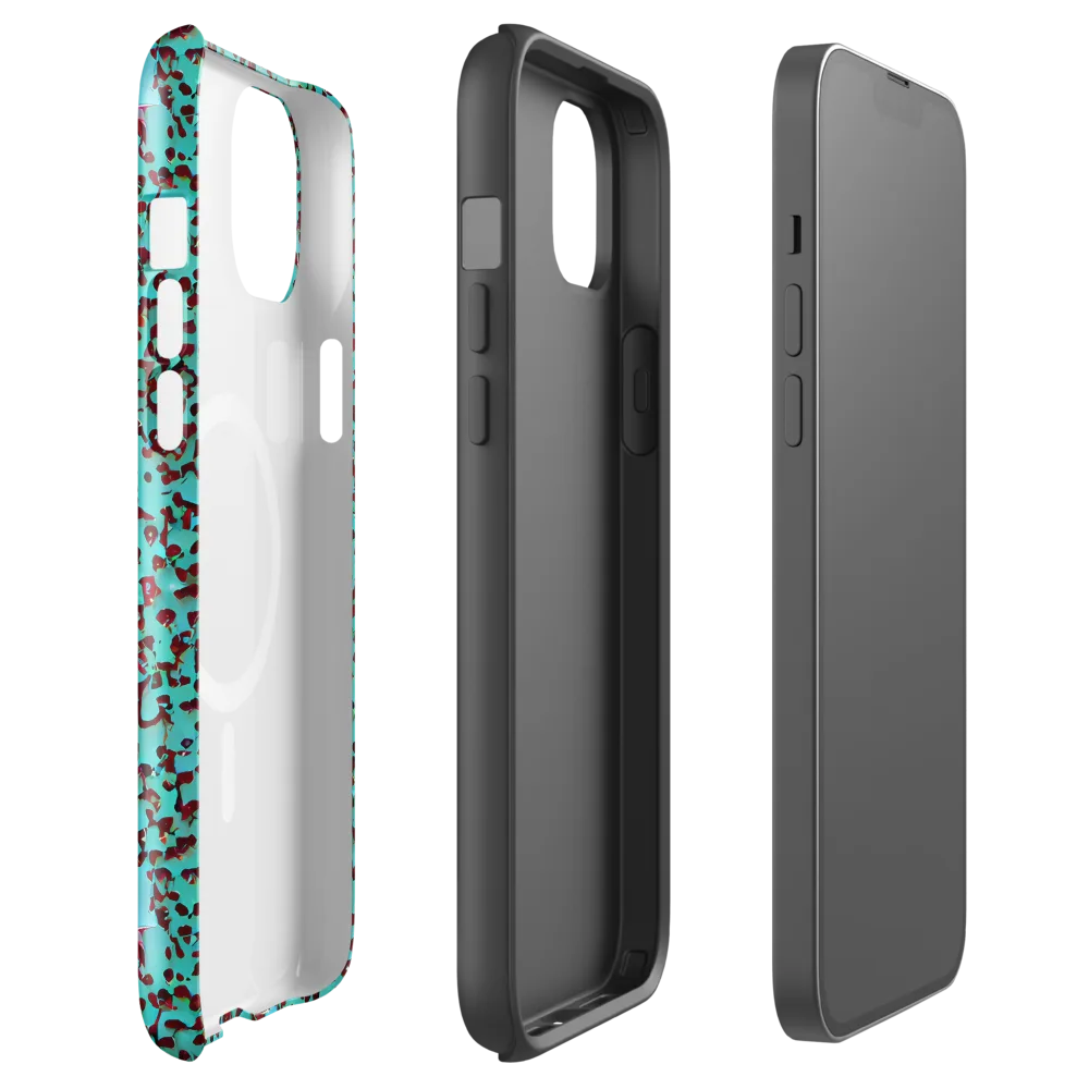 Neon Hide on MagSafe Tough Case for iPhone® — Front