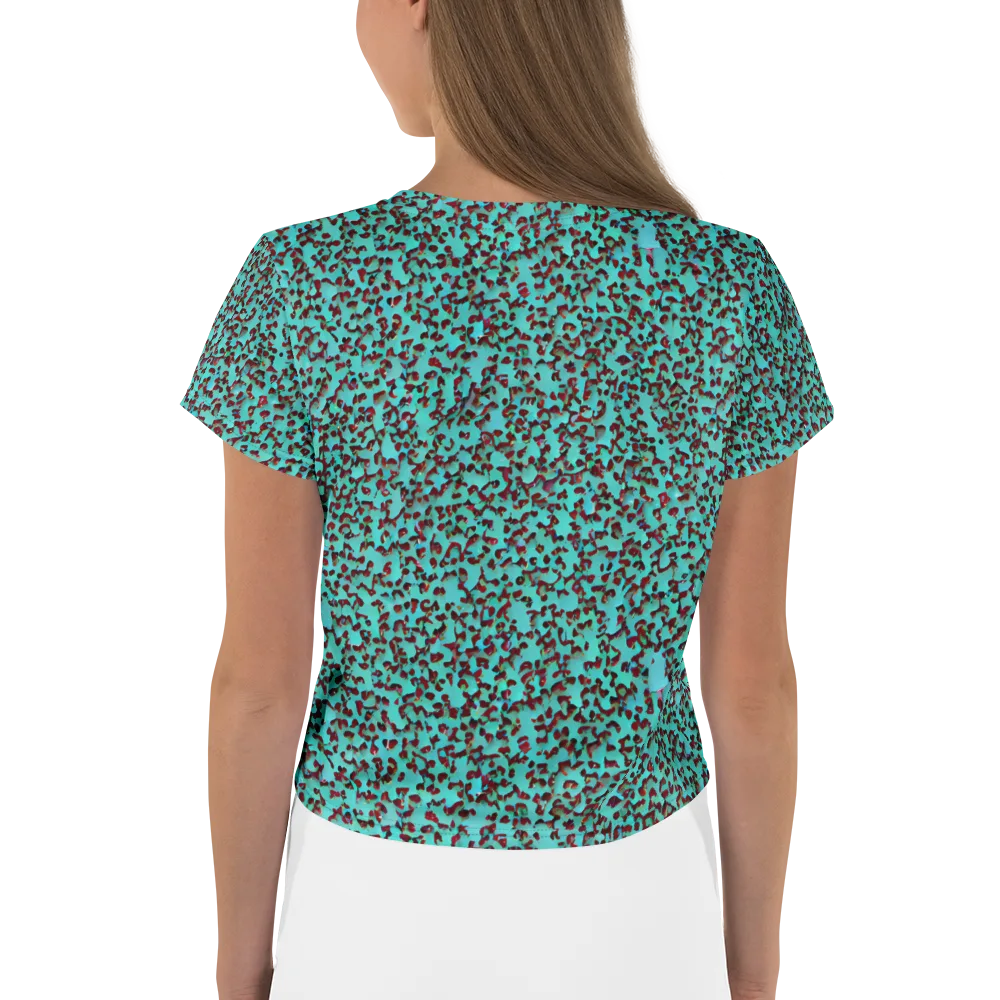 Neon Hide on Crop Tee — Back