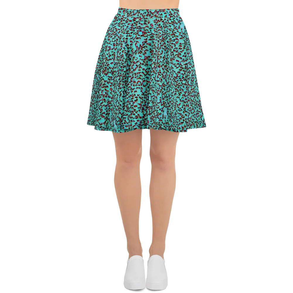 Neon Hide on Skater Skirt — Front