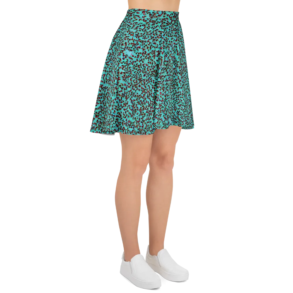 Neon Hide on Skater Skirt — Right