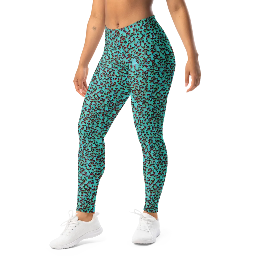 Neon Hide on Leggings — Left Front